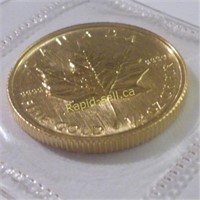 Maple Leaf 1/4 Oz. Gold Coin