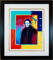 Peter Max "Portrait of Pablo Picasso I: Old