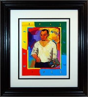 Peter Max "Portrait of Pablo Picasso II: Young