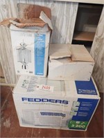 Fedders window air conditioner (in box), (2)