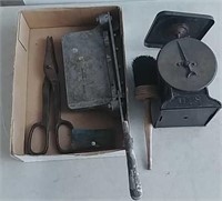Scale, cutters and other tools