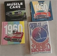 4 Classic car books & other