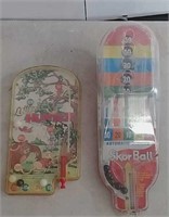 2 Vintage pinball type games