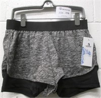 Icyzone Size S Gray Shorts