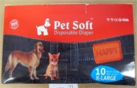 10 XL Pet Soft Disposable Diapers