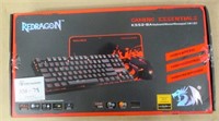RedDragon Gaming Keyboard, Mouse + Mouse Pad
