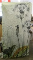 Printed Full Size Shower Curtain w/ Hooks