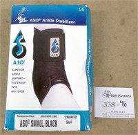 ASO Ankle Stabilizer Size Small ~ Black