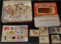 Box Lot of International Postage Stamps