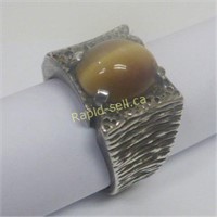 Sterling Silver with Tiger Eye Ring