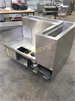 Delfield 50" Refrigerated Chef Base on Wheels