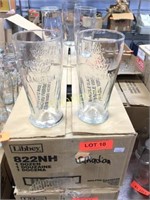 Dozen 20oz Molson Canadian Beer Glasses