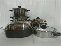 Assorted Pots with Lid
