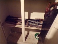 CROSSCUT SAWS, PIPE WRENCHES, OTHER TOOLS