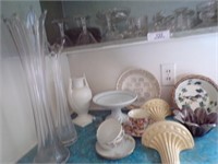 1953 PLATE, CHINA DISHES, VASES, OTHER DÉCOR