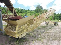 36" X 60' RADIAL STACKER CONVEYOR