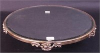 A 14" diameter double-mirrored plateau