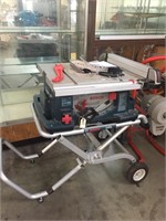 10" elctric Bosch table saw w/ stand