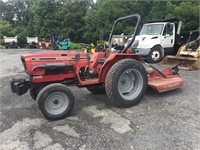 International 244 Tractor w/1051 5" bush hog