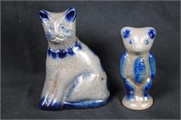 Two Beaumont Pottery Figures