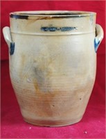 N. Clark Athens N.Y. Stoneware Crock