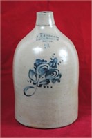 E.A. Buck & Co. Boston Salt Glazed Jug