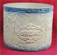 Stoneware Bread Bowl w/ Pineapple Rim