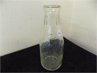 Glass Milk Bottle Hoehn and Strum