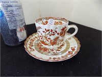 Copeland India Tree Cup and Saucer