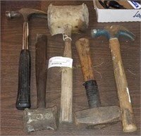 Lot Of Hammers & Mallets Sledge Claw