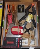 Lot Of Tools Screwdrivers Clamp Lock & More