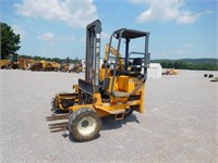 2000 MOFFETT M5000 PIGGY BACK FORKLIFT