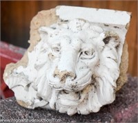 Decorative Architectural Salvage Concrete Lion