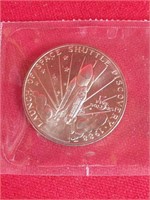 $5 Marshall Islands Space Shuttle Uncirc. Coin