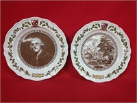 Two Wedgewood Collector Plates