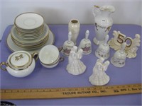 Large Lot of Beautiful Vintage Anniversary Serving