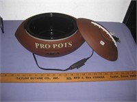 Cool Football Crock Pot! It's ALMOST FOOTBALL TIME