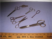 Lot of Old Tools, Scissors & Utensils