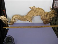 LARGE Metal Dragon Asian Home Decor