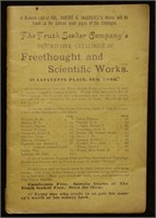Catalogue of Freethought & Scientific Works