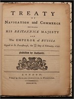 [Britain & Russia] Treaty of Navigation, 1797