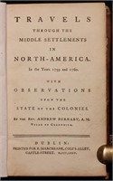 Travels Through… North America, 1775