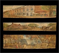 [Fore-edge Paintings, Lot of 3 volumes]