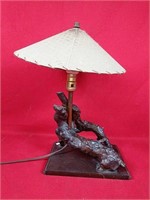 Vintage Driftwood Lamp