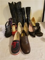 Large lot of women's shoes