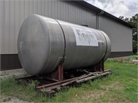 6,000 gallon aluminum tank for 28% storage
