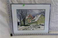 Signed Print  R. Taylor - 1987