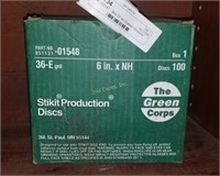Box Of 3m Coated Abrasive Discs 6 Inch