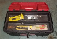 Craftsman 17 Inch Tool Box W/ Some Tools