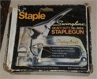 Vintage Swingline Staplegun 800x W/ Box